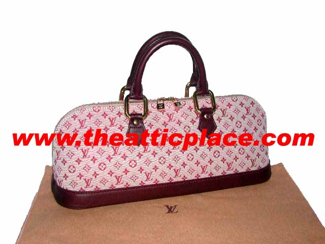 Louis Vuitton M92207 Cherry Monogram Mini Alma Long-0