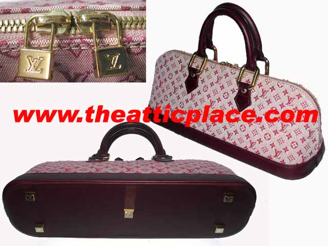 Louis Vuitton M92207 Cherry Monogram Mini Alma Long-10320