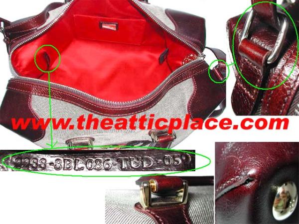 8BL086 Fendi Limited Squirrel /Deer Tote w Shoulder Strap-12832