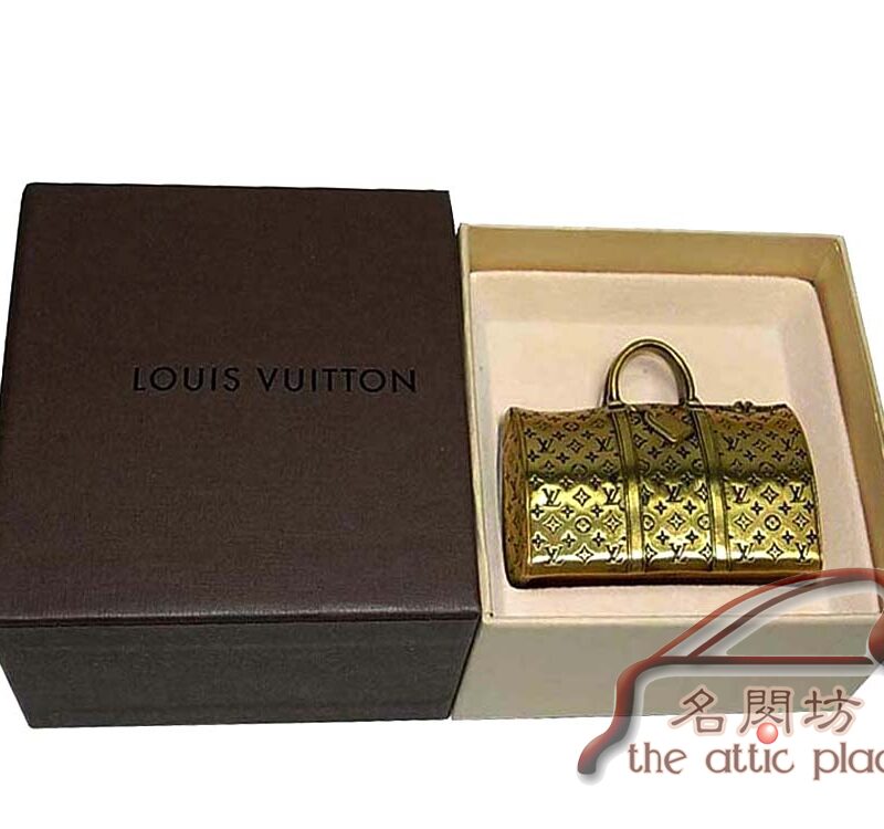 BRAND NEW ! Louis Vuitton Limited Colleciton Rare VIP Antiqued Brass Keepall Paperweight-0