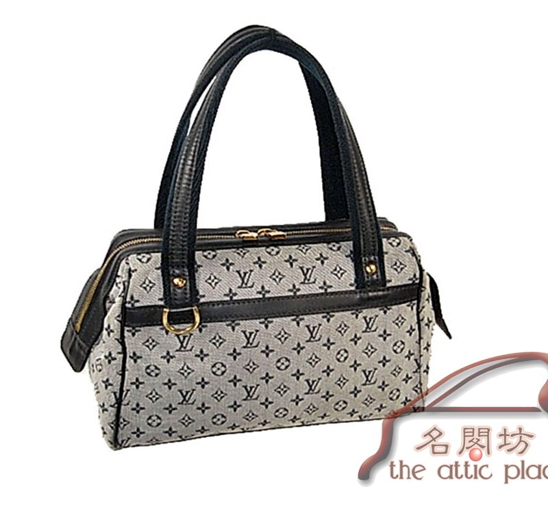 85% NEW ! Louis Vuitton Mini Monogram Canvas M92214 Josephine PM with Strap-0