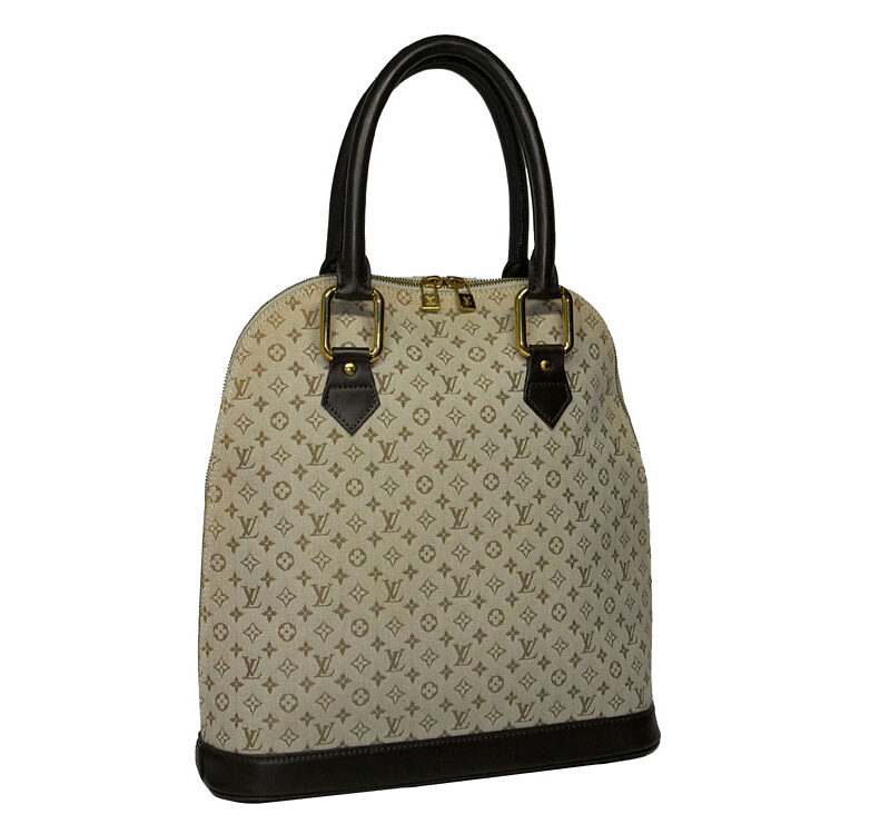 Louis Vuitton M92203 Monogram Mini Alma Huat Document Tote Bag-0