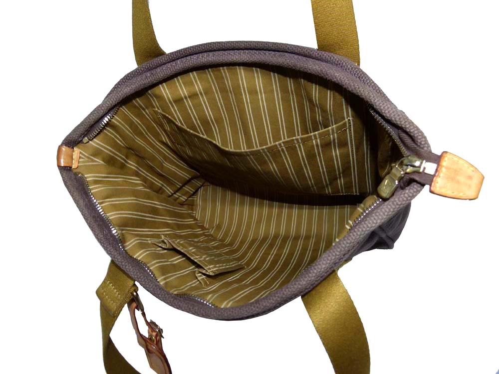 Louis Vuitton Brown / Khaki Antigue Cabas MM Document/ Shopping Bag (SP0036)-16569