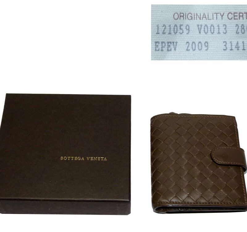 Bottega Veneta 121059 Brown Intrecciato French Flap Wallet-0