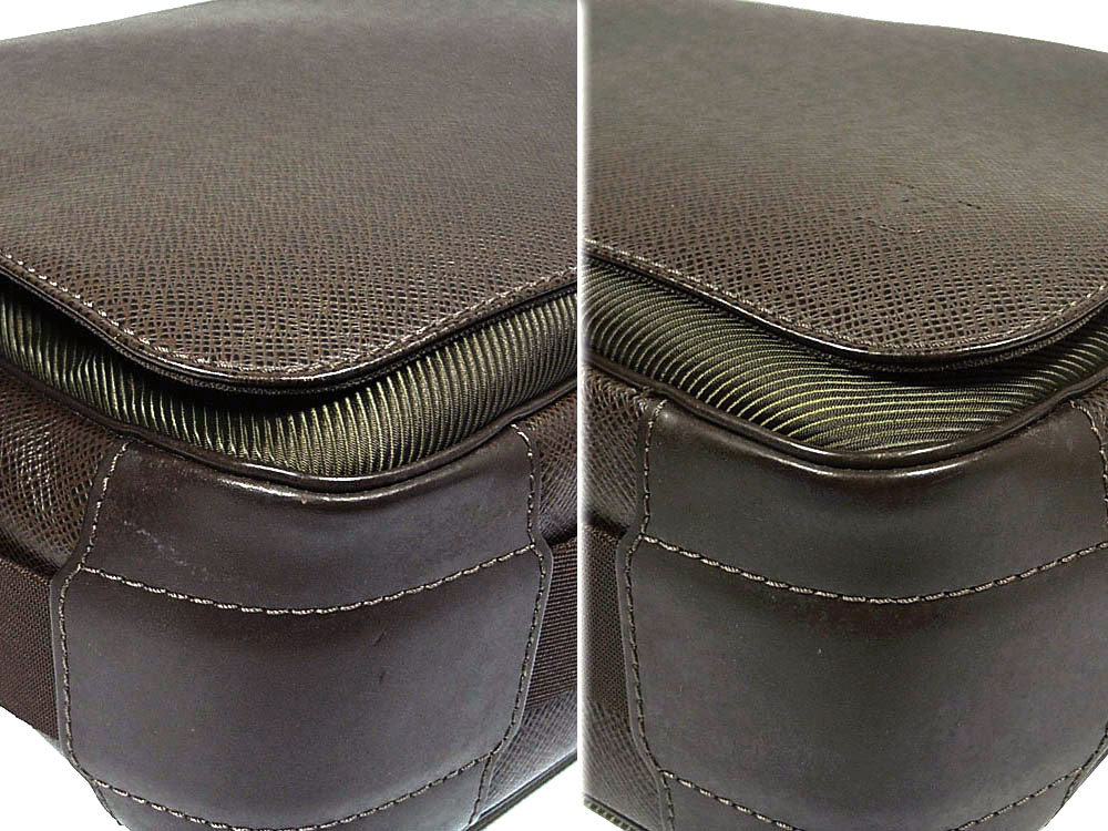 Louis Vuitton M30148 Grizzli Brown Taiga Leather Viktor Messenger bag (CE0055) - Image 6