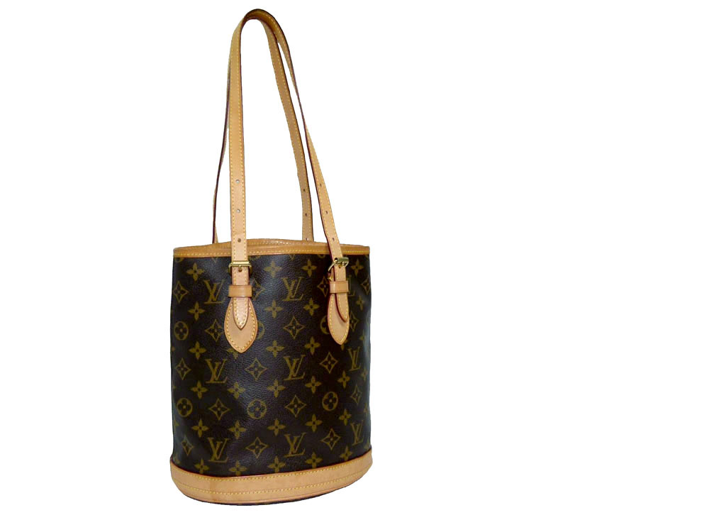 Louis Vuitton M42238 Monogram Bucket w/o Pouch-0