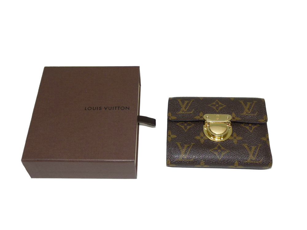 Louis Vuitton M60211 Monogram Canvas Joey Wallet-0