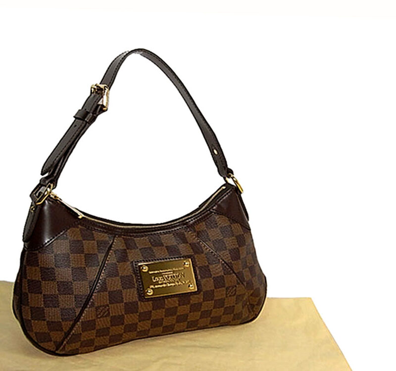 Louis Vuitton N48180 Damier Thames PM Hobo Small Handbag-0
