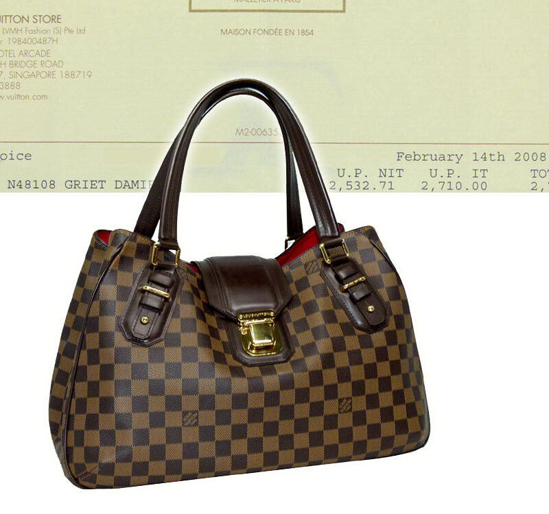 Louis Vuitton N48108 Griet Damier Shoulder Bag-0