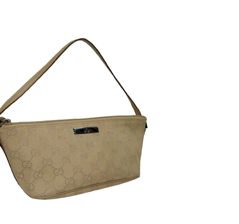Gucci 07198 Sand GG Banana Boat Accessories Pouch-0