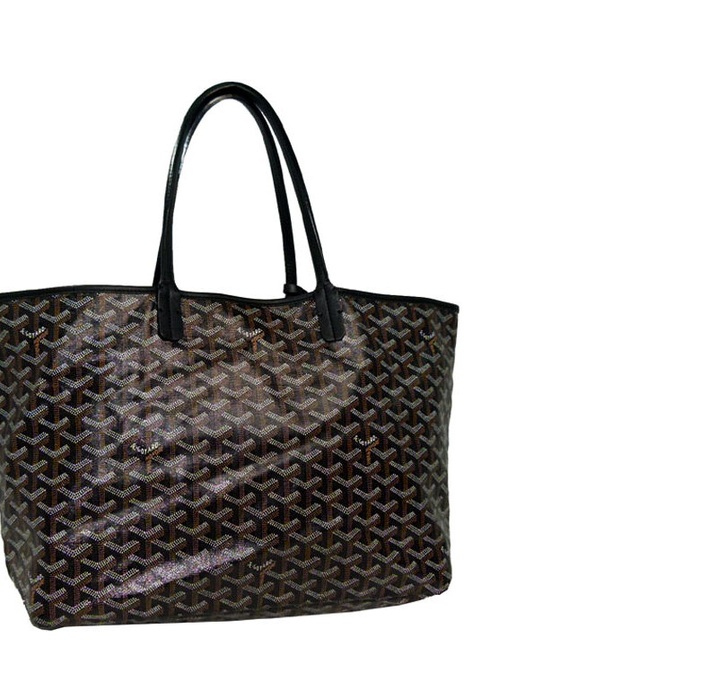 Goyard Black x Black St. Louis PM Shopping Tote-0
