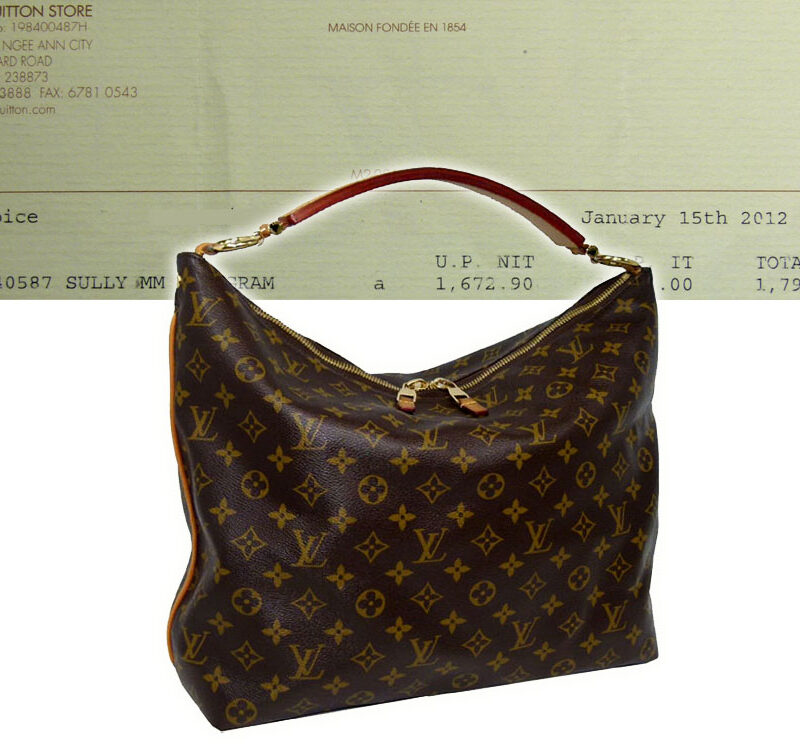 Louis Vuitton M40587 Monogram Sully MM Shoulder Bag-0