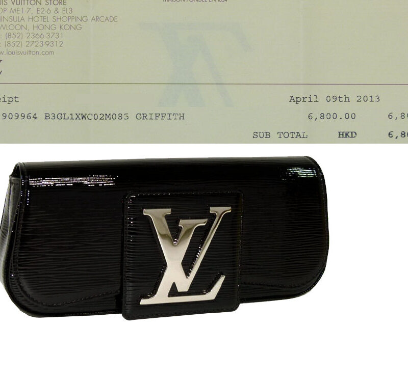 Louis Vuitton M4029N Noir Electric (Black) Epi Sobe Clutch-0