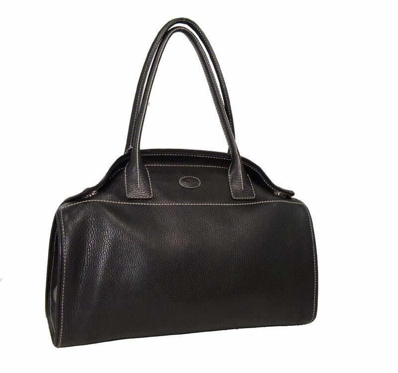 Tods Black East West Document Tote-0