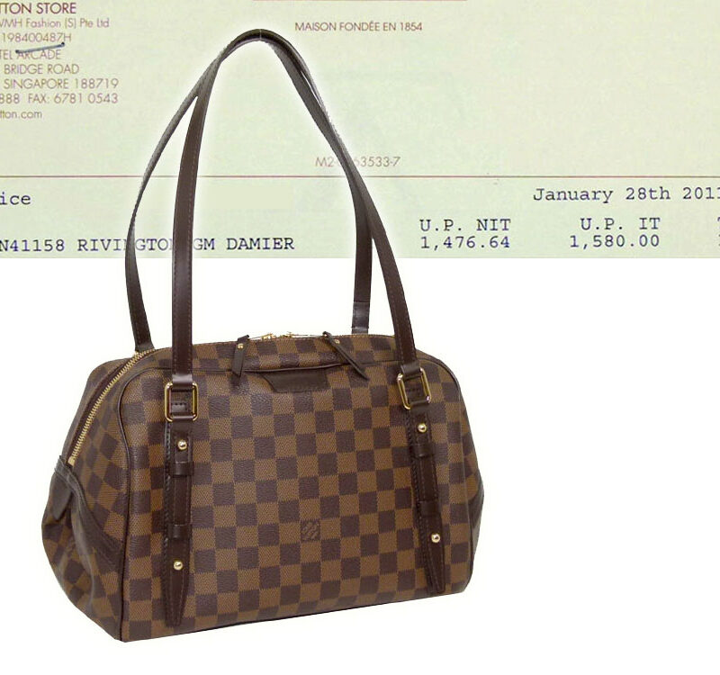 Louis Vuitton N41158 Damier Rivington GM -0