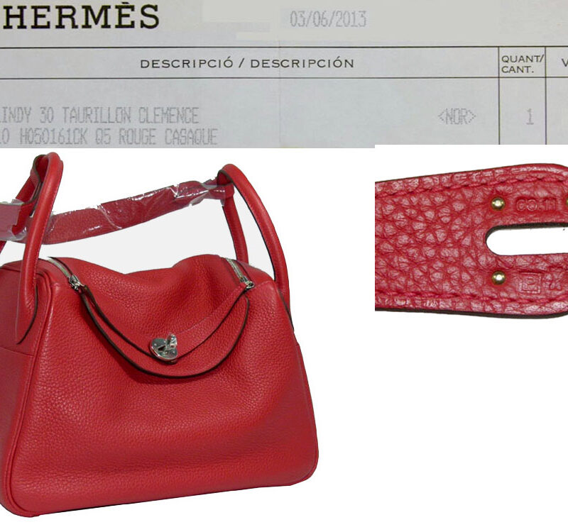 Hermes Lindy 30 Rouge Casaque P Stamp Silver Hardware-0