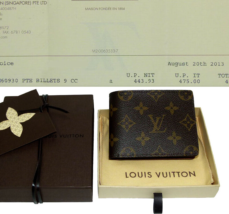 Louis Vuitton M60930 Monogram 9 Cards Wallet-0