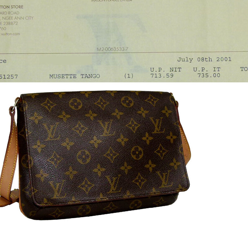 Louis Vuitton M51257 Monogram Musette Tango w short strap-0