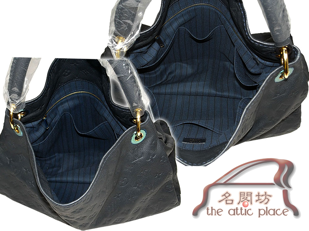 Louis Vuitton M93448 Dark Blue Monogram Empreinte Artsy MM Infini-26702