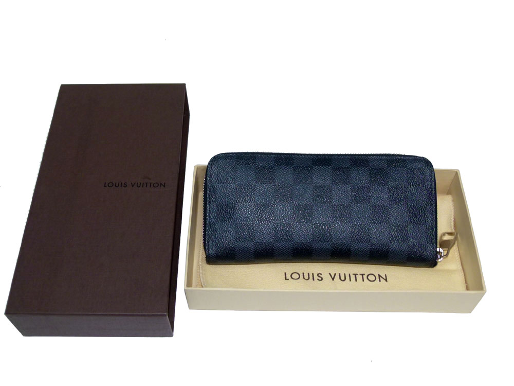 LV N63095 Damier Graphite Masculine Zippy Wallet -0