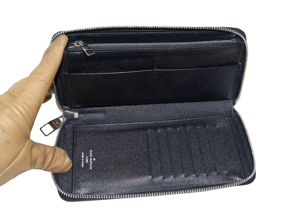 LV N63095 Damier Graphite Masculine Zippy Wallet -26524