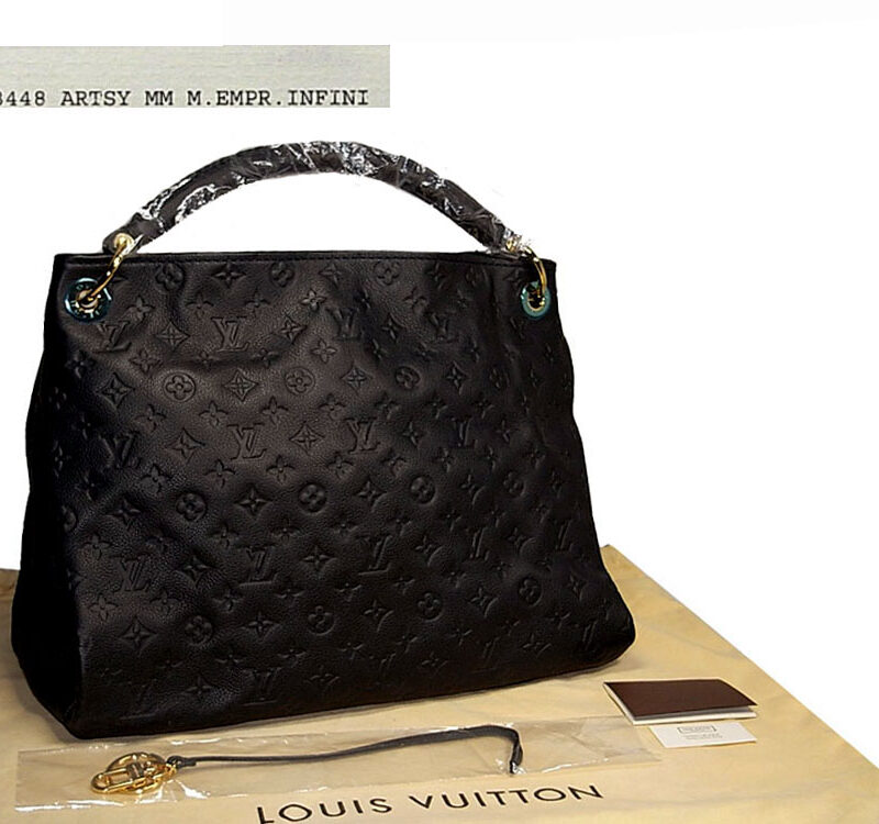 Louis Vuitton M93448 Dark Blue Monogram Empreinte Artsy MM Infini-0