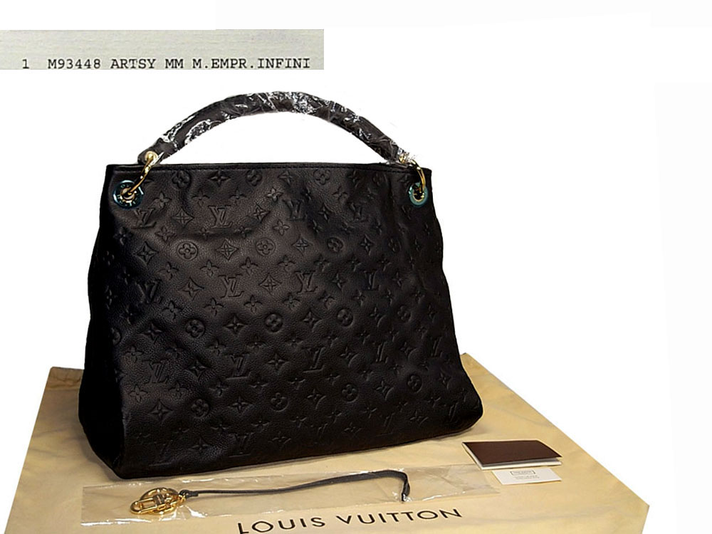 Louis Vuitton M93448 Dark Blue Monogram Empreinte Artsy MM Infini-0