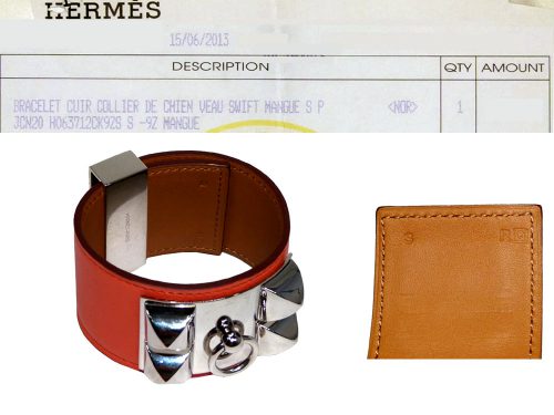 Hermes CDC Mangue Swift PHW Q Stamp S Size-0