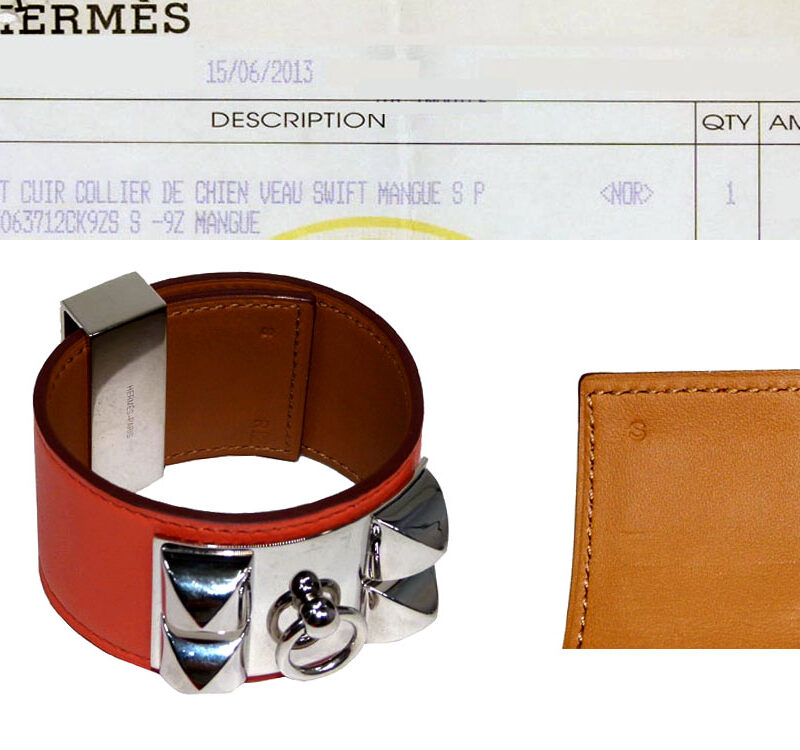 Hermes CDC Mangue Swift PHW Q Stamp S Size-0