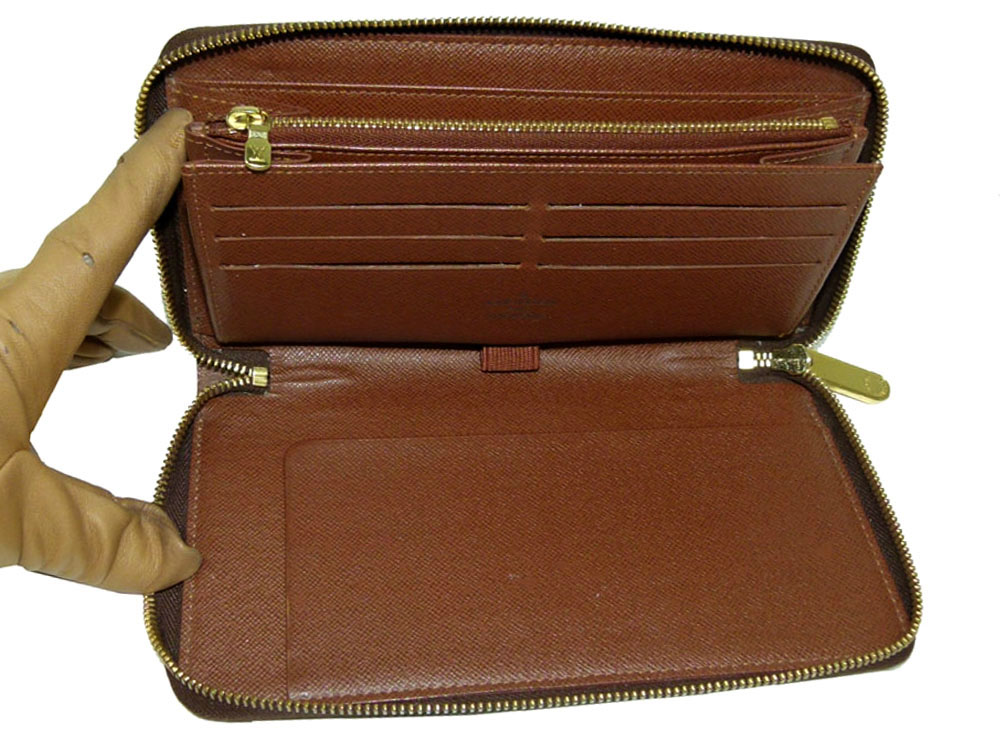 Louis Vuitton M60002 Monogram Travel Zippy Organizer-27296