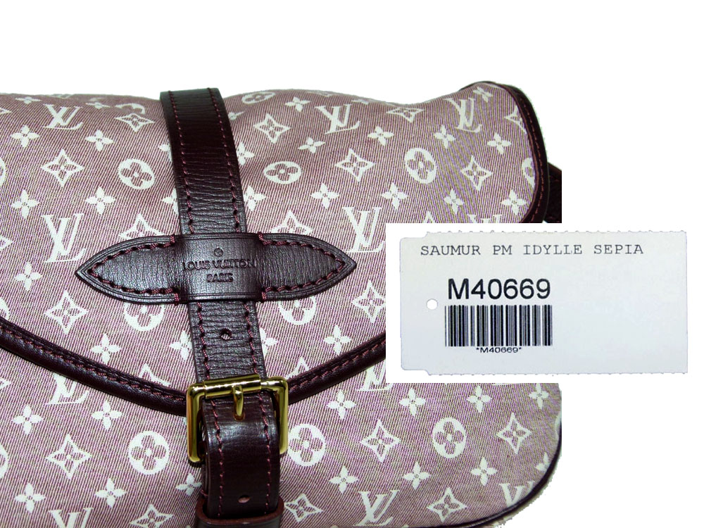 Louis Vuitton M40669 Mini LIn Idylle Saumur PM -27331