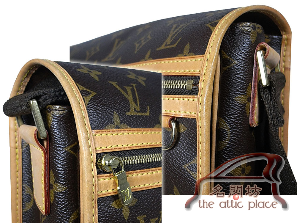 Louis Vuitton M40106 Monogram Canvas Bosphore PM Messenger Bag-27646
