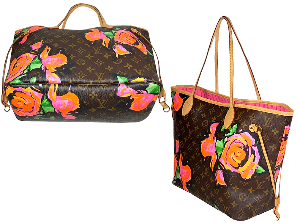 Louis Vuitton M48613 Neverfull MM Roses (SP0058)-27901