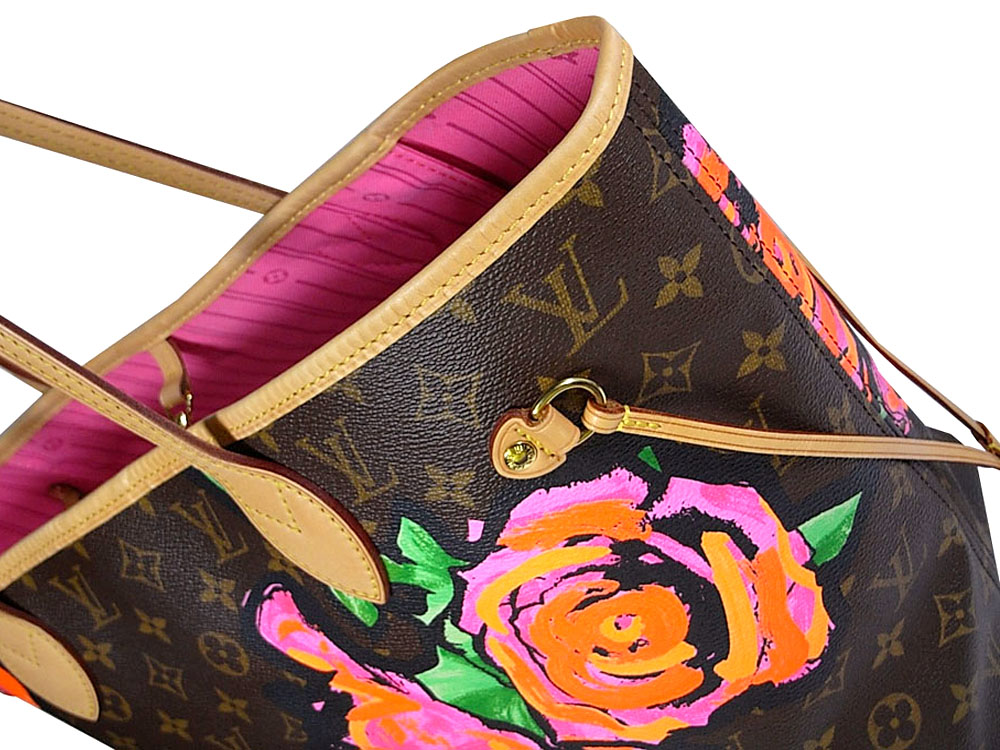 Louis Vuitton M48613 Neverfull MM Roses (SP0058)-27903