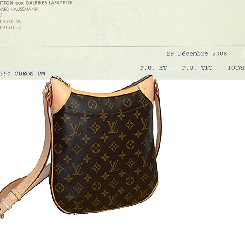Louis Vuitton M56390 Monogram Odeon PM (CA3008)-0