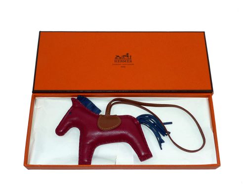 Hermes Rodeo PM Rubis Horse Bag Charm Small Sizw-0