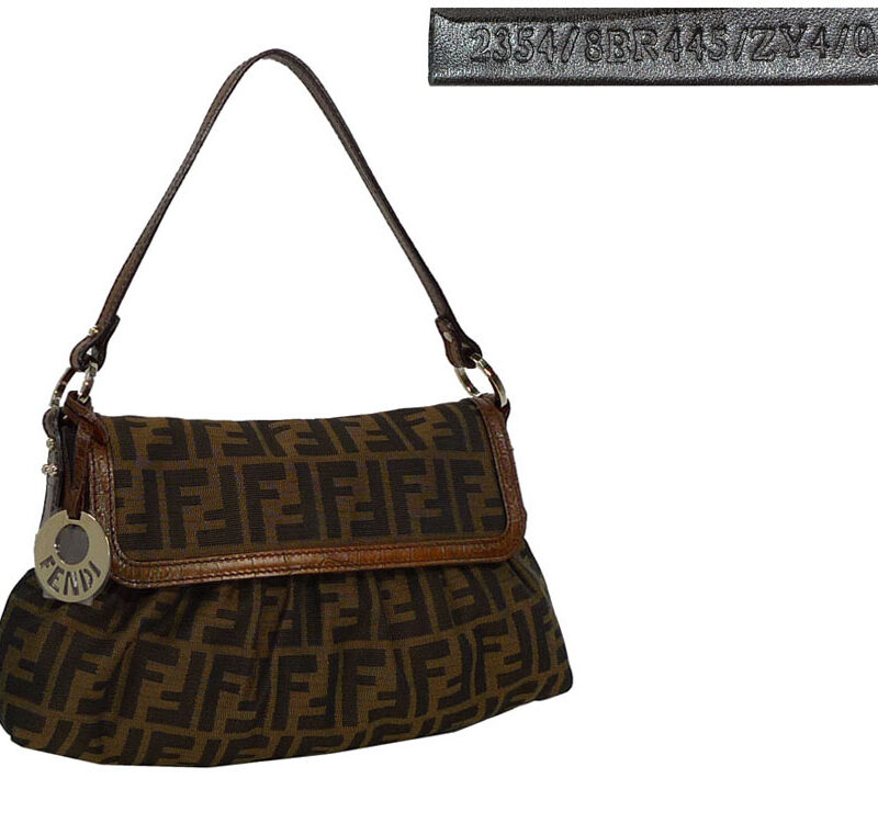 Fendi 8BR445 Zucca Chef Bag Small Hobo Bag-0