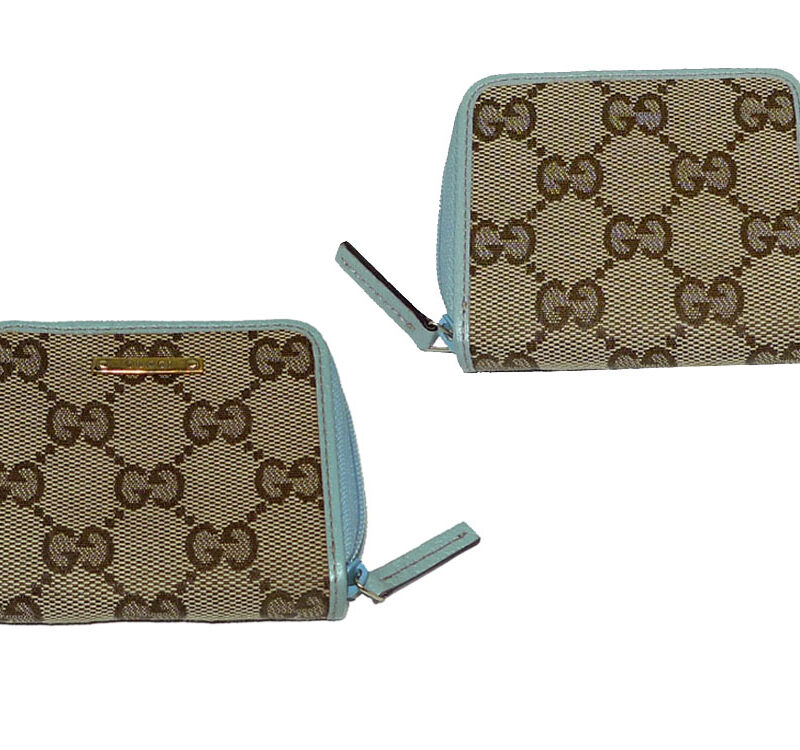 Gucci 115255 Baby Blue Zippy Coin Purse-0