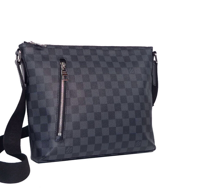 Louis Vuitton N41211 Damier Graphite Canvas Mick PM Messenger Bag-0