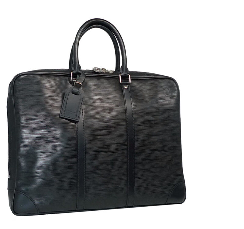 Louis Vuitton M59092 Epi Black Soft Briefcase (BA3180)-0