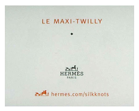 Hermes Silk Maxi Twilly, 87'' x 8'' in Bright Blue Astrologie Nouvelle-28493
