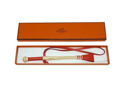 Hermes Capucine Horse Wipe Bag Charm -0