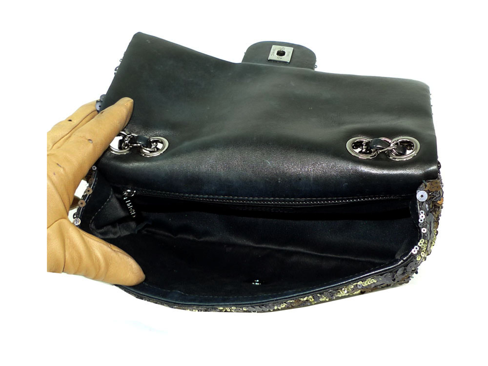 Chanel 17625151 Multicolor Sequin Timeless Classic Flap Bag - Pre Spring 2013-28975