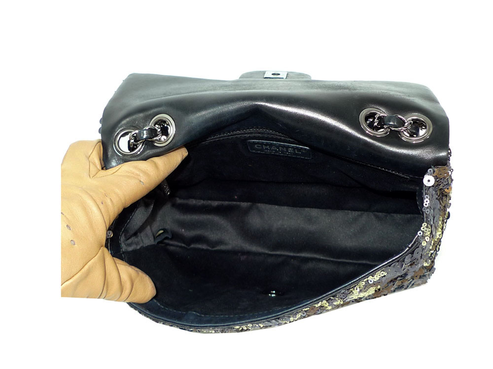 Chanel 17625151 Multicolor Sequin Timeless Classic Flap Bag - Pre Spring 2013-28976
