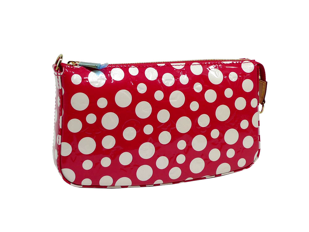 Louis Vuitton M91428 Red Monogram Vernis Dots Infinity Pocette Accessories (DR2192)-29004