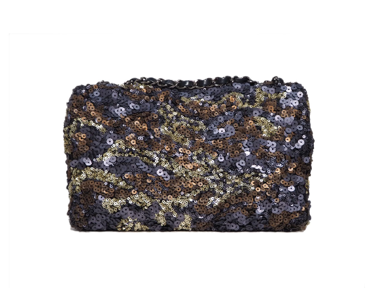 Chanel 17625151 Multicolor Sequin Timeless Classic Flap Bag - Pre Spring 2013-36565