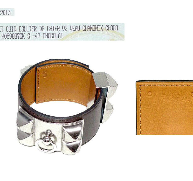 Hermes CDC Chocolate Q Stamp Palladium-0