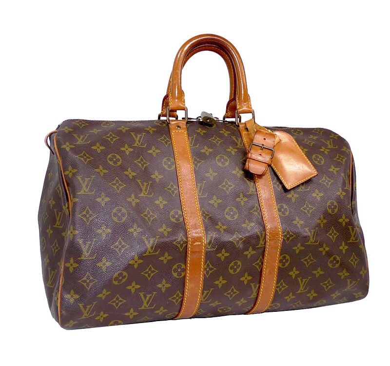 Louis Vuitton M41424 Monogram Keepall 45 Small Size Travel / Weekend Luggage (VL862)-0