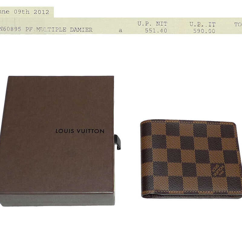 Louis Vuitton N60895 Multiple Damier Wallet-0
