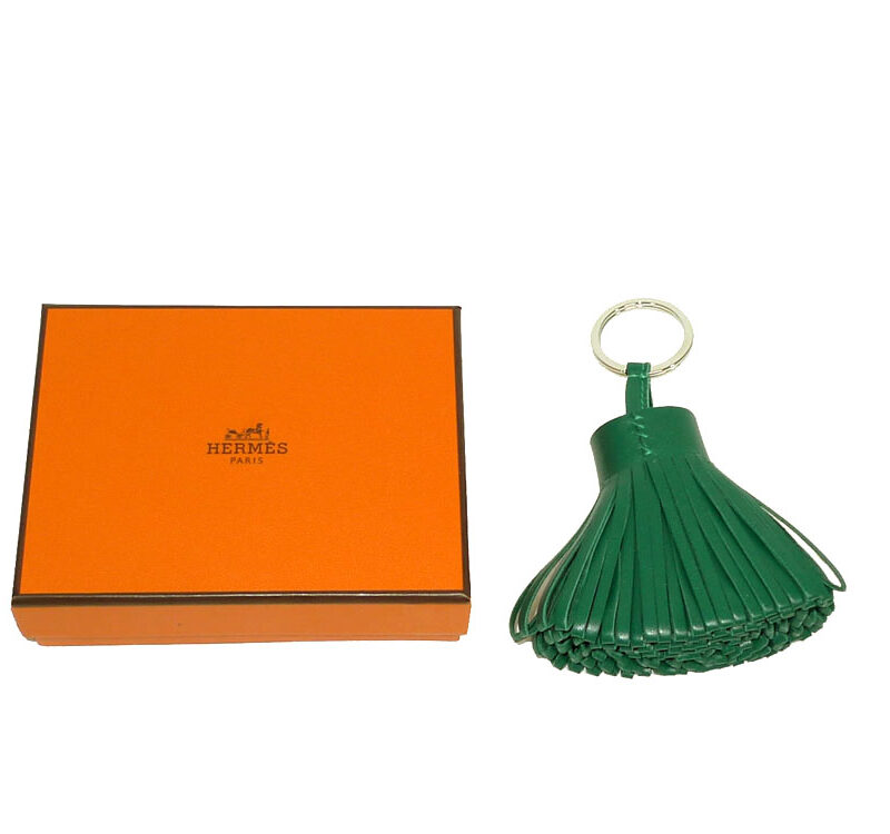 Hermes Carmen Malachite Bag Charm-0